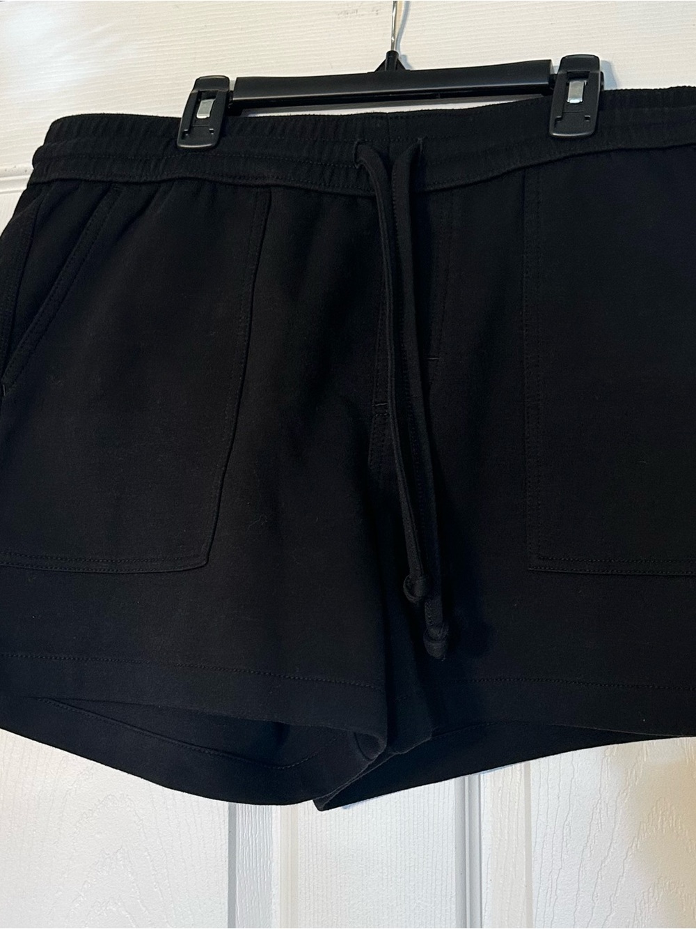 Lee Black Women's Drawstring Pocket Athletic Shorts